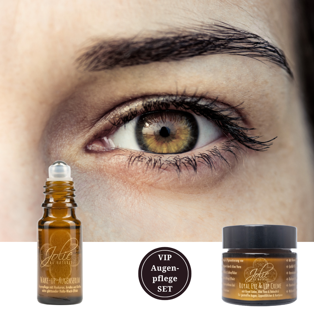 VIP Augenpflege SET I Augenserum Kaffee I Augencreme Bakuchiol