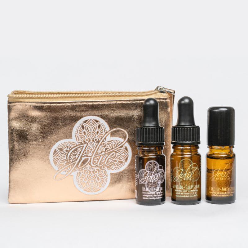 ♡ Hyaluron Reise Set I Anti Aging Gesichtspflege vegan I 3x 5ml