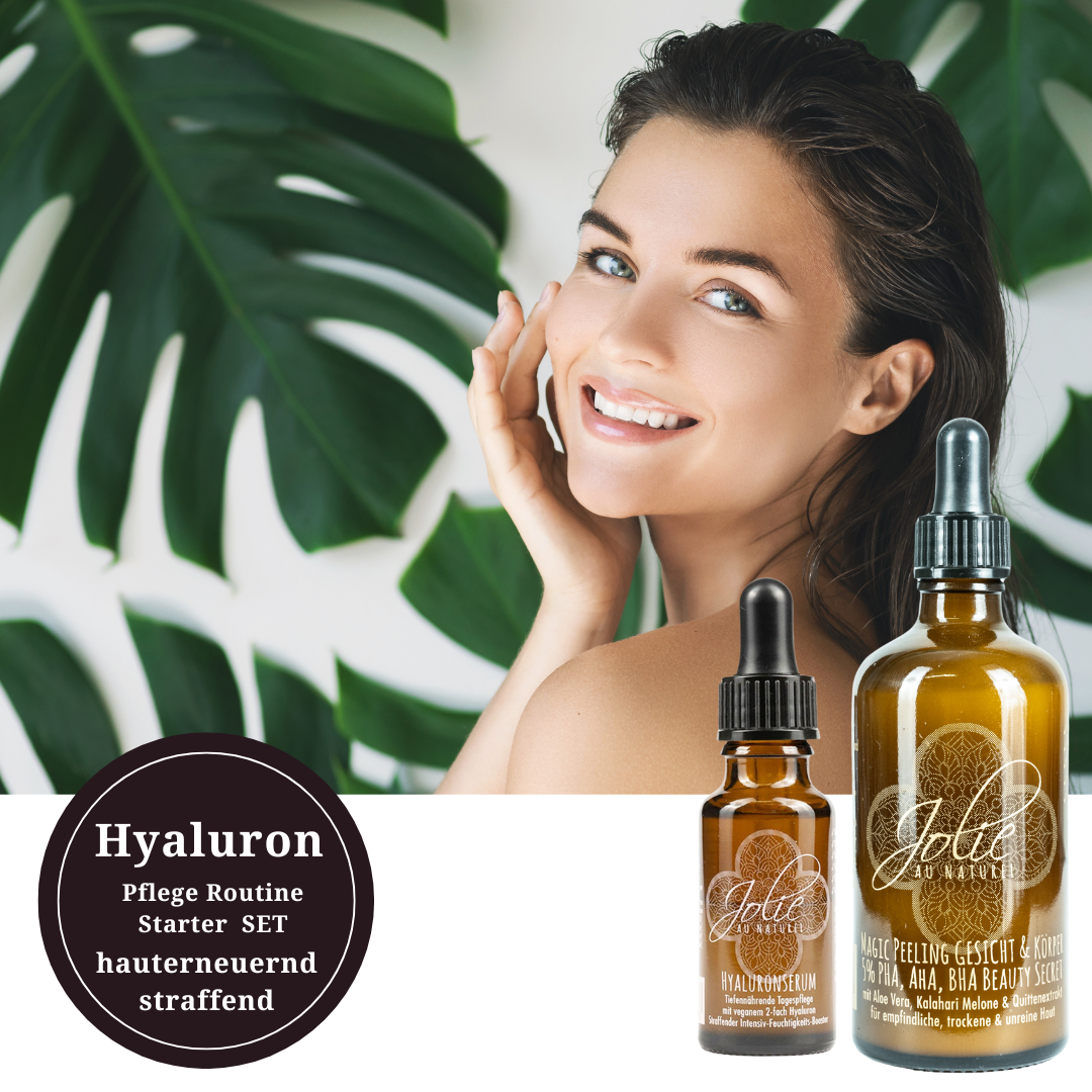Hyaluron Starter Pflege Ritual SET I hauterneuernd I straffend