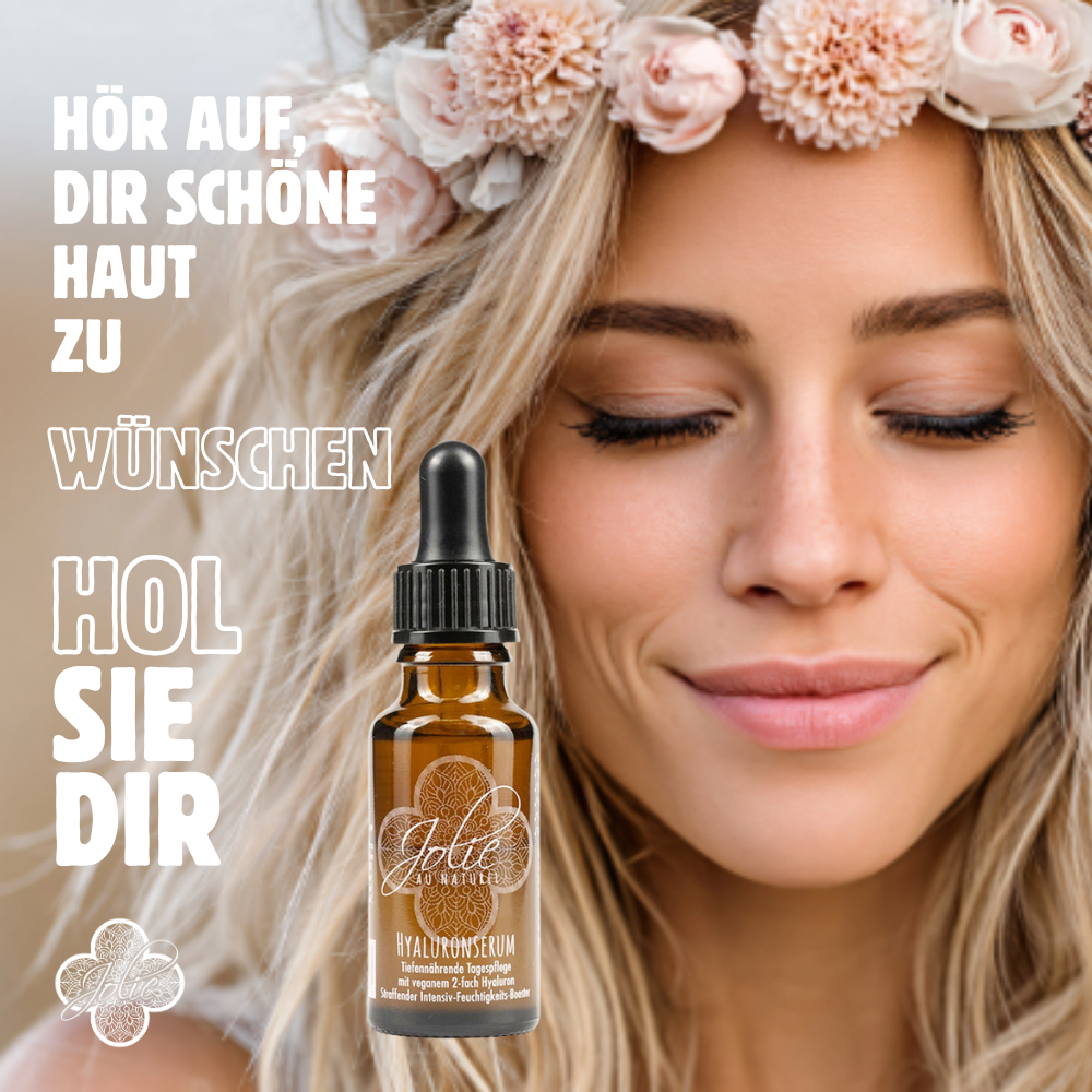Hyaluron Serum I vegan I empfindliche Haut I mit Retinol I Vitamin C I Bestseller 20ml