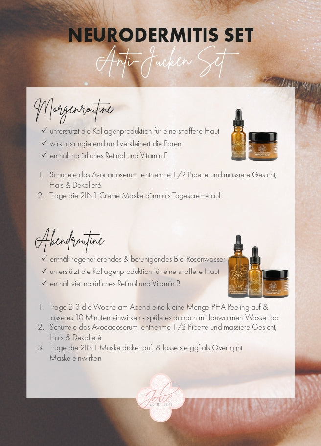 Neurodermitis Must-Have Set für beruhigte Haut – Bio-Pflege