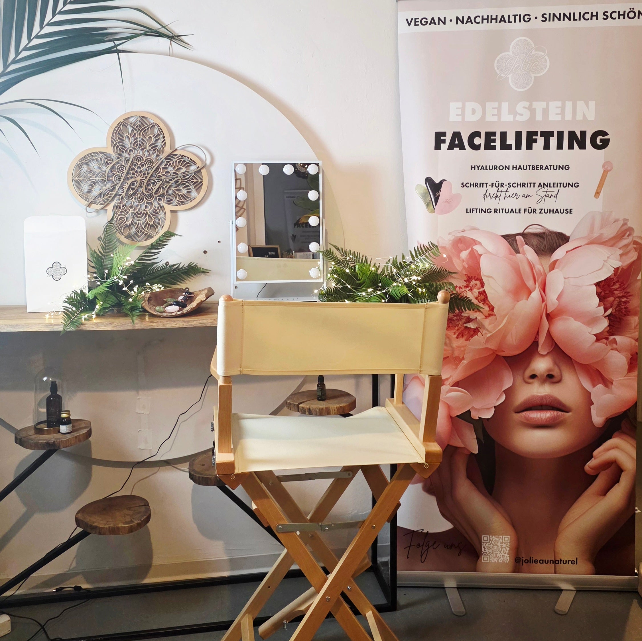 POP-UP LIFT STAND – Das exklusive Beauty-Event für Ihr Kosmetikstudio - Jolie au naturel: Nachhaltige Naturkosmetik