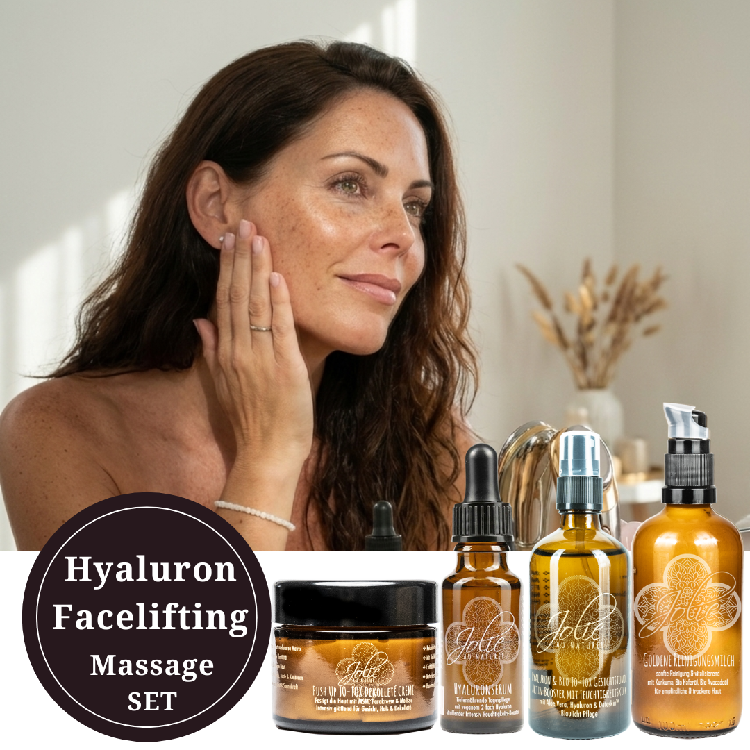 Hyaluron & Kollagen Facelifting Routine Set I tägliches Lifting ohne Botox
