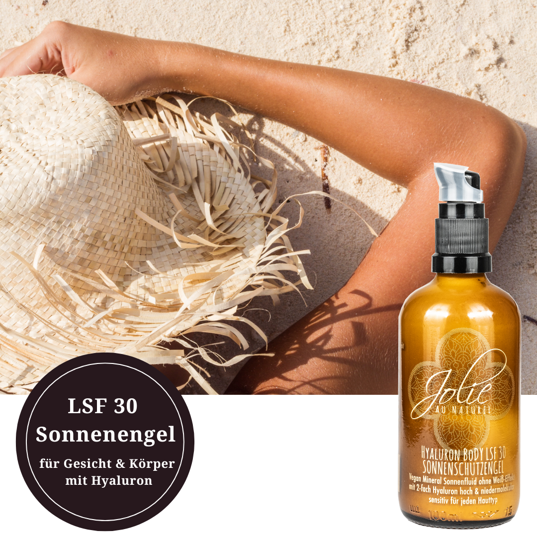 Veganer Hyaluron Sonnenschutz Body LSF 30 mineralisch I Premium UV-Schutz
