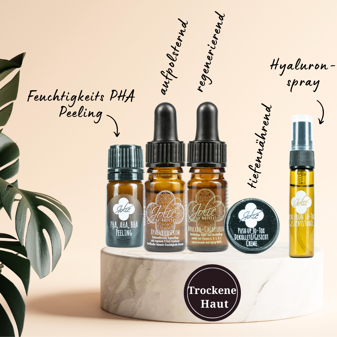 Hyaluron Trockene Haut Routine SET Pröbchen