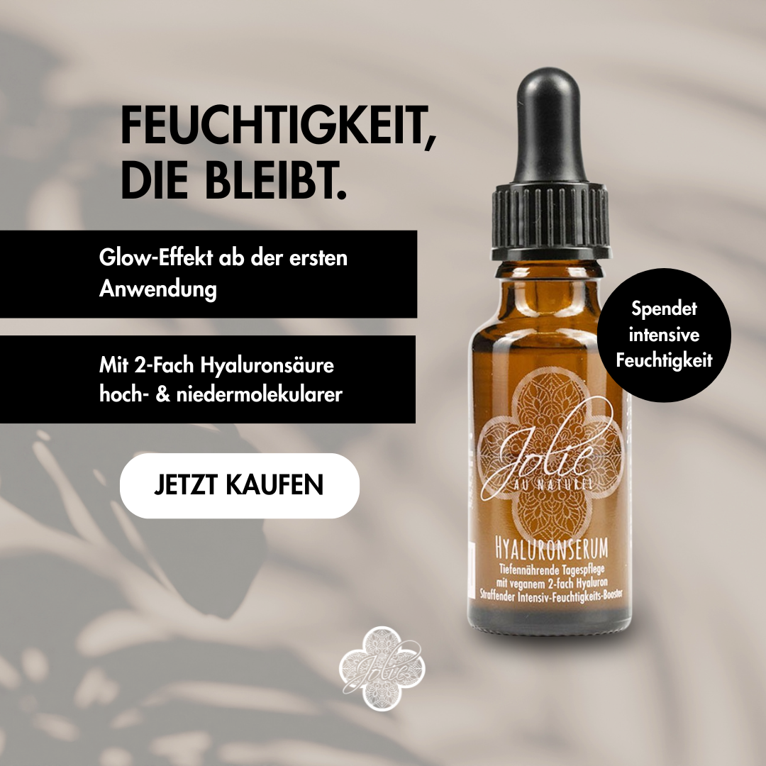 Hyaluronserum – Vegan mit Retinol & Vitamin C für jeden Hauttyp straffe Haut