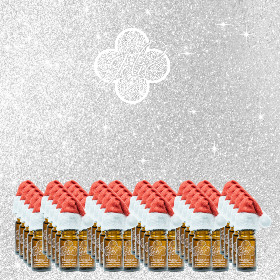 Hyaluronserum 5ml I Beautygeschenk zu Weihnachten I Adventskalender (ohne Kugel)