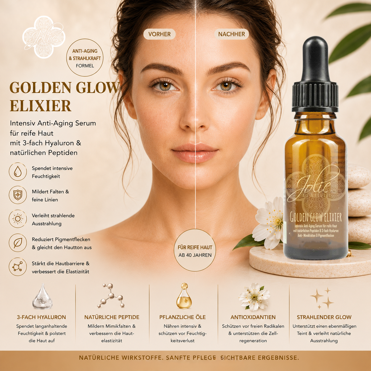 Hyaluron Golden Glow Elixier 20ml