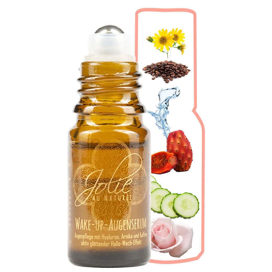 UVP 22,90 Bio Hyaluron Augenserum I Kaffee I kühlender Roll on I Vitamin C I Arnica I 5ml