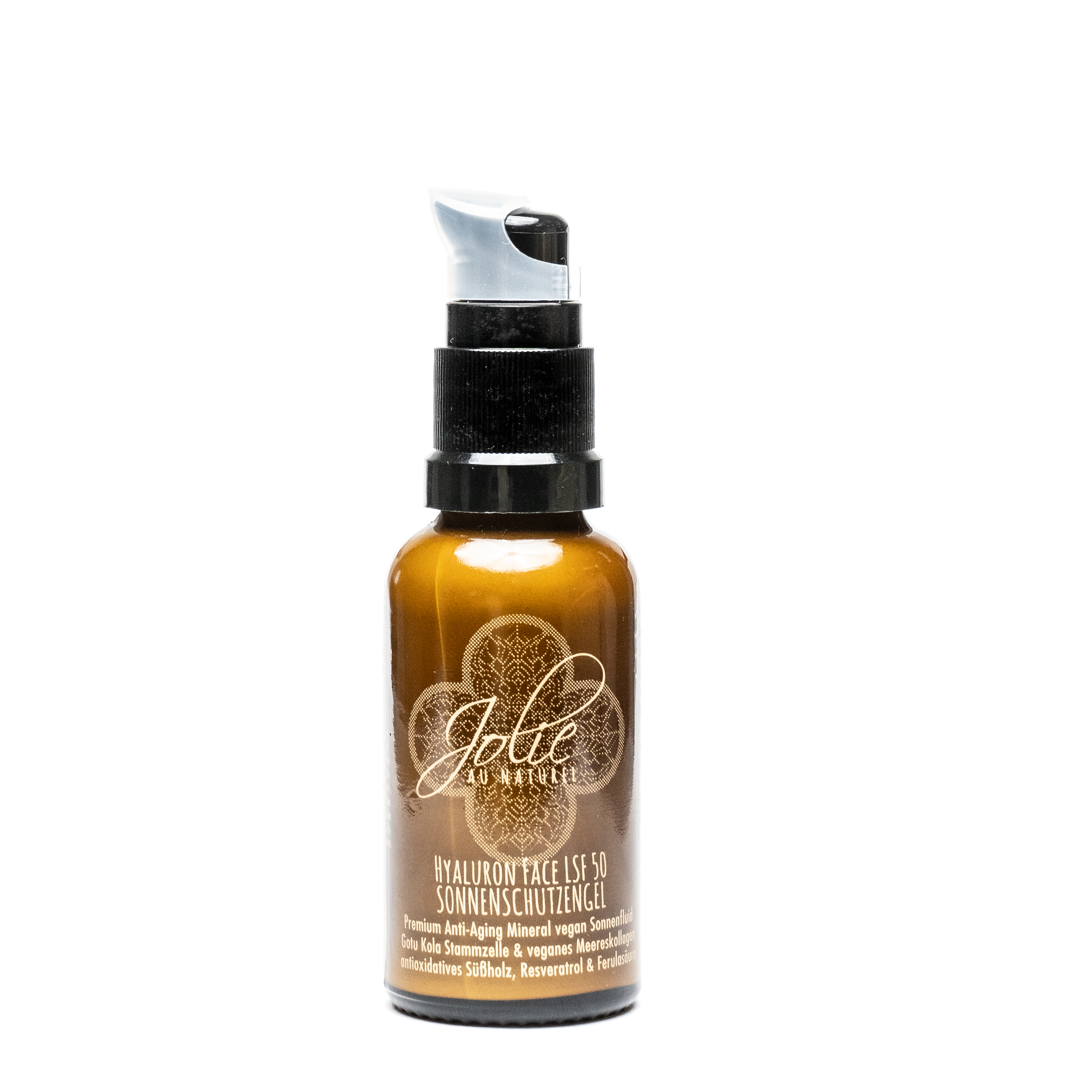 Veganer Hyaluron Sonnenschutz Gesicht LSF 50 mineralisch I Premium UV-Schutz mit Antioxidantien & Anti-Aging Wirkstoffen