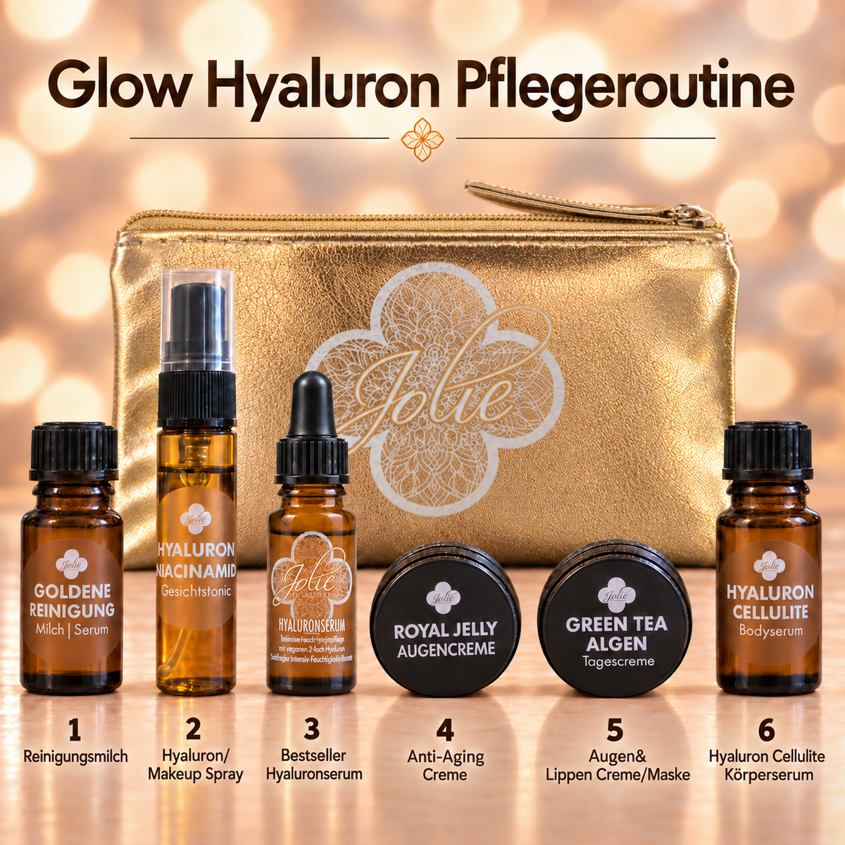 Glow Hyaluron Bestseller Routine Set – für pralle, strahlende Haut