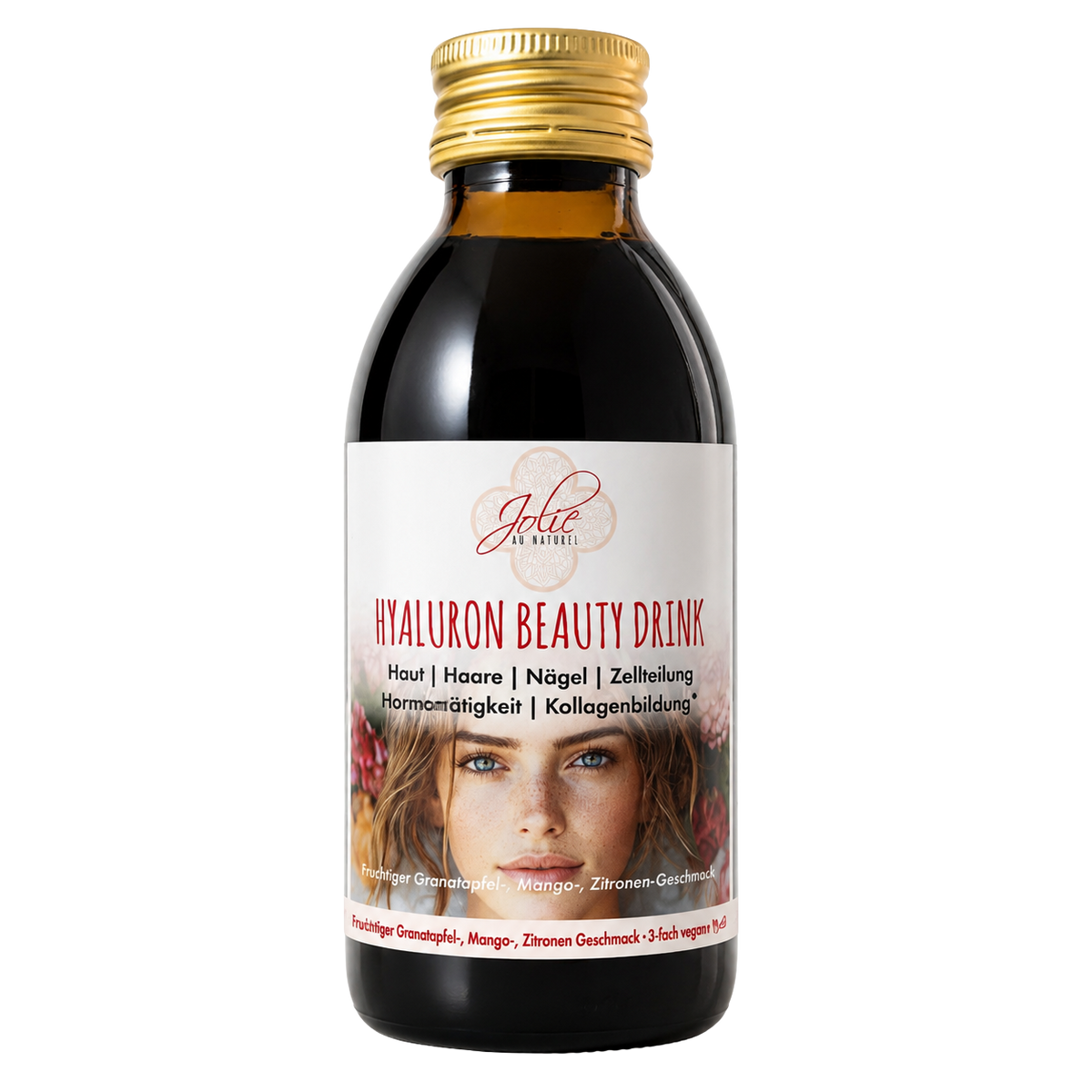 Hyaluron Drink für strahlende Haut – mit Hyaluron-Komplex 150ml