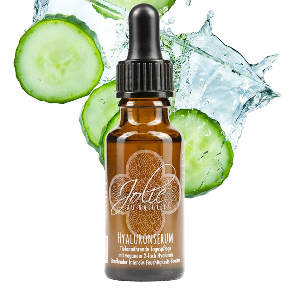 Kühlendes Hyaluronserum 20ml – Vegan mit Retinol & Vitamin C für jeden Hauttyp I straffe Haut