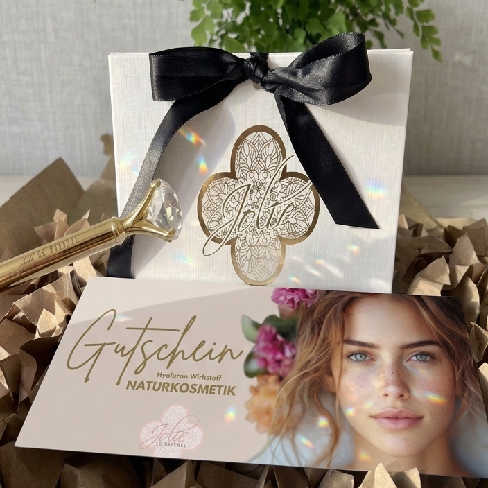 Geschenk Gutschein Hyaluron Naturkosmetik
