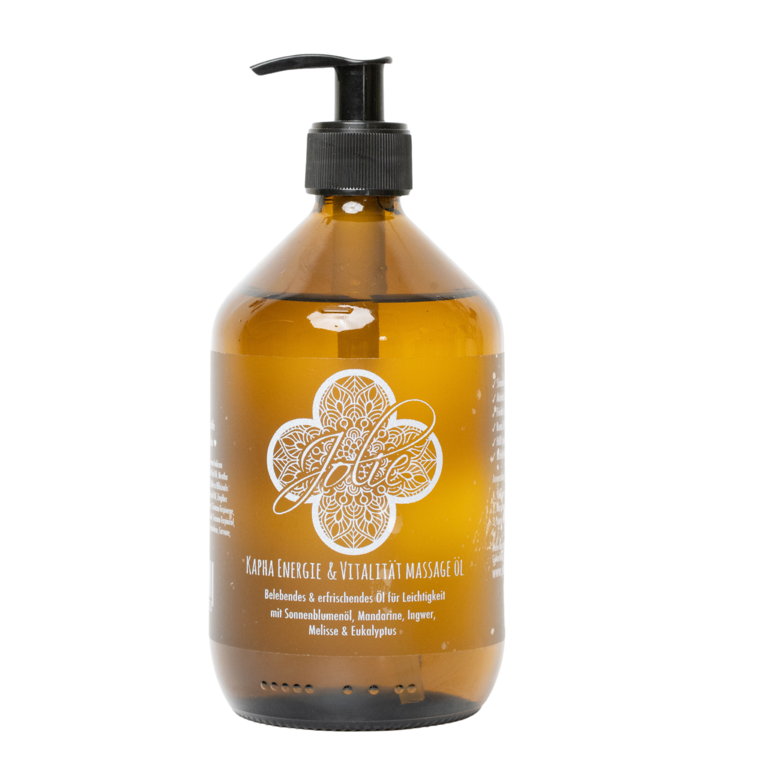 Kapha Energie & Vitalität Dosha Massageöl 500ml