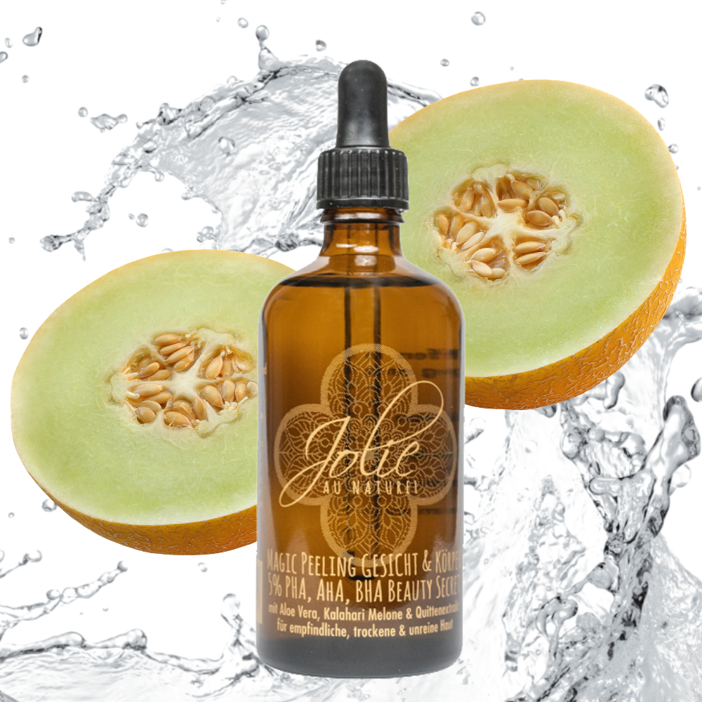 PHA, AHA & BHA Gesicht & Körperpeeling für glatte & pralle Haut