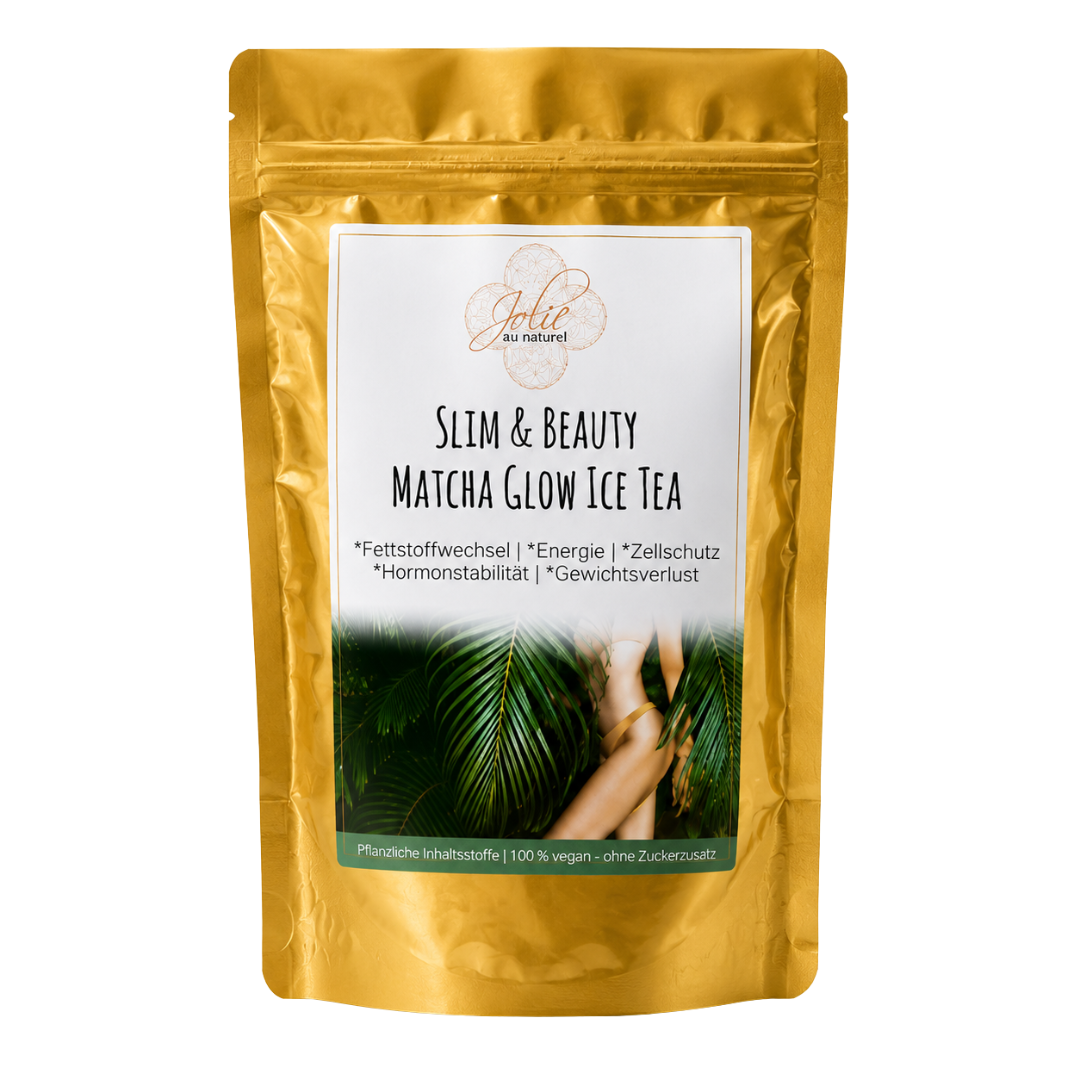 Matcha Slim & Beauty Glow Ice Tea zum abnehmen & Fettstoffwechsel