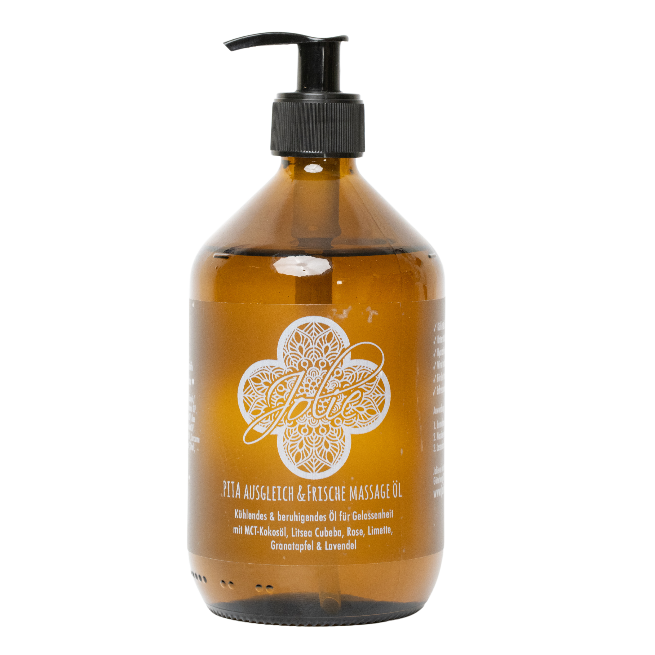 Pitta Ausgleich & Frische Dosha Ayurveda Massageöl 500ml