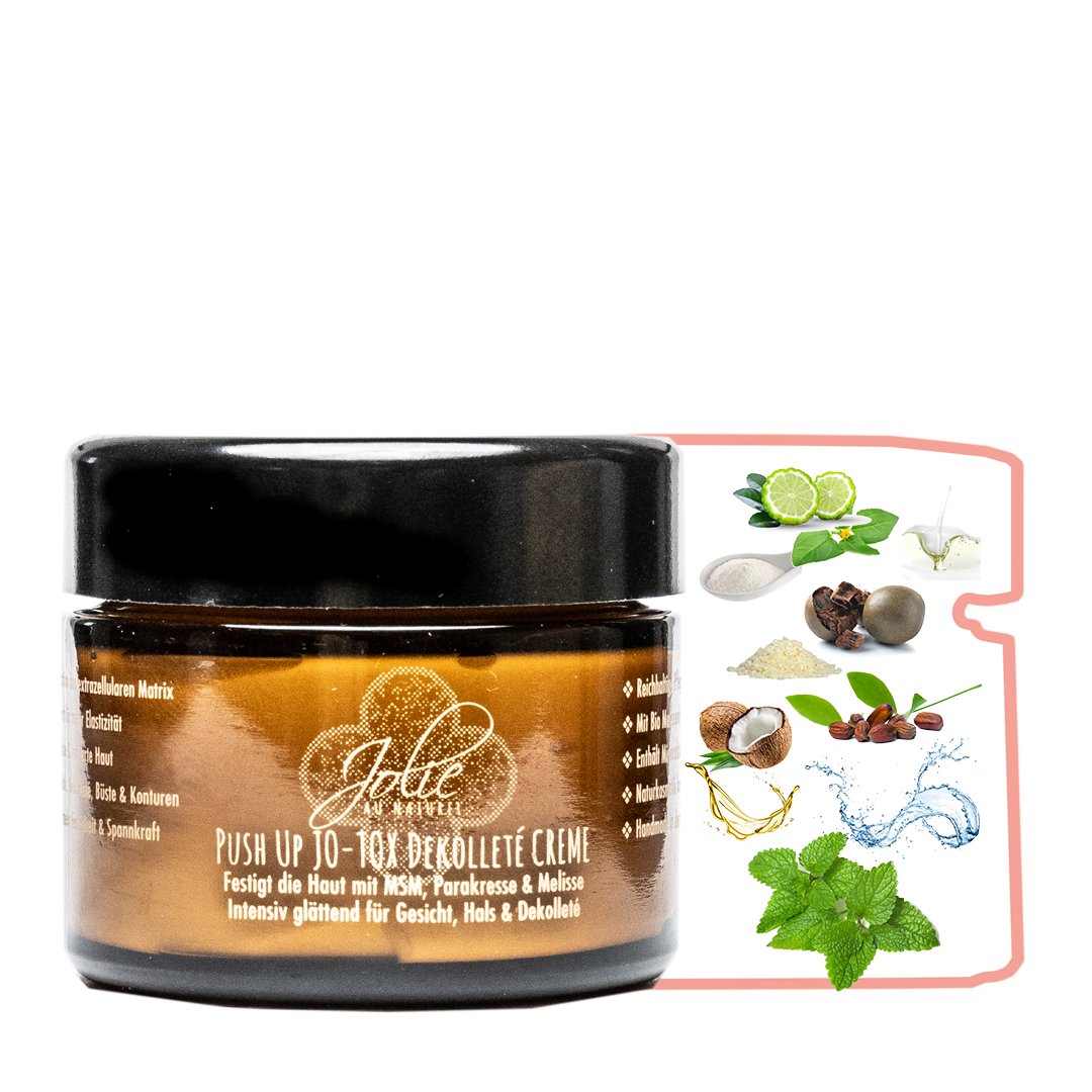 ♡ Straffende Push up Jo-Tox Dekolleté & Gesichtcreme | Wonderage™ | Parakresse 50g