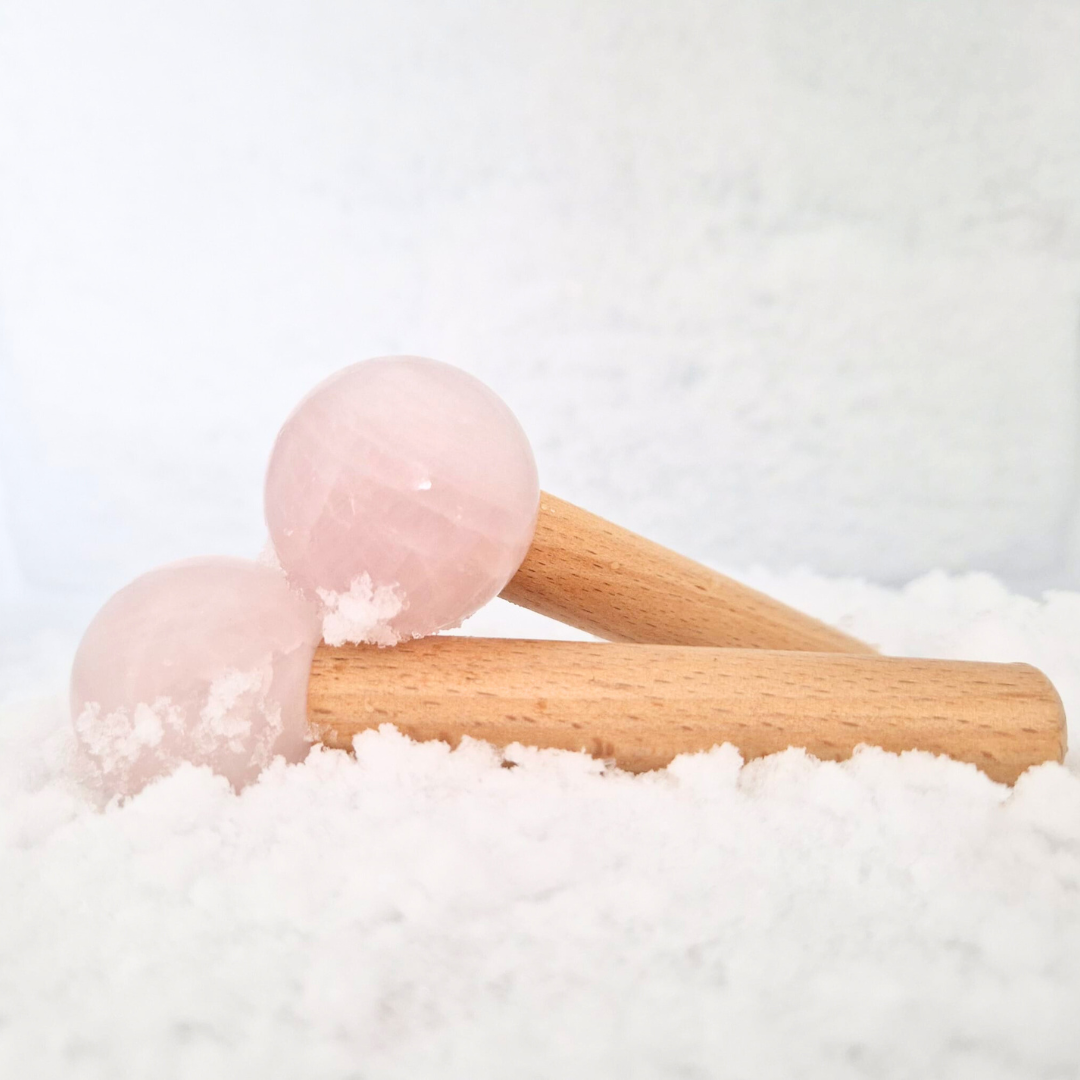 Rosenquarz Ice Massagesticks
