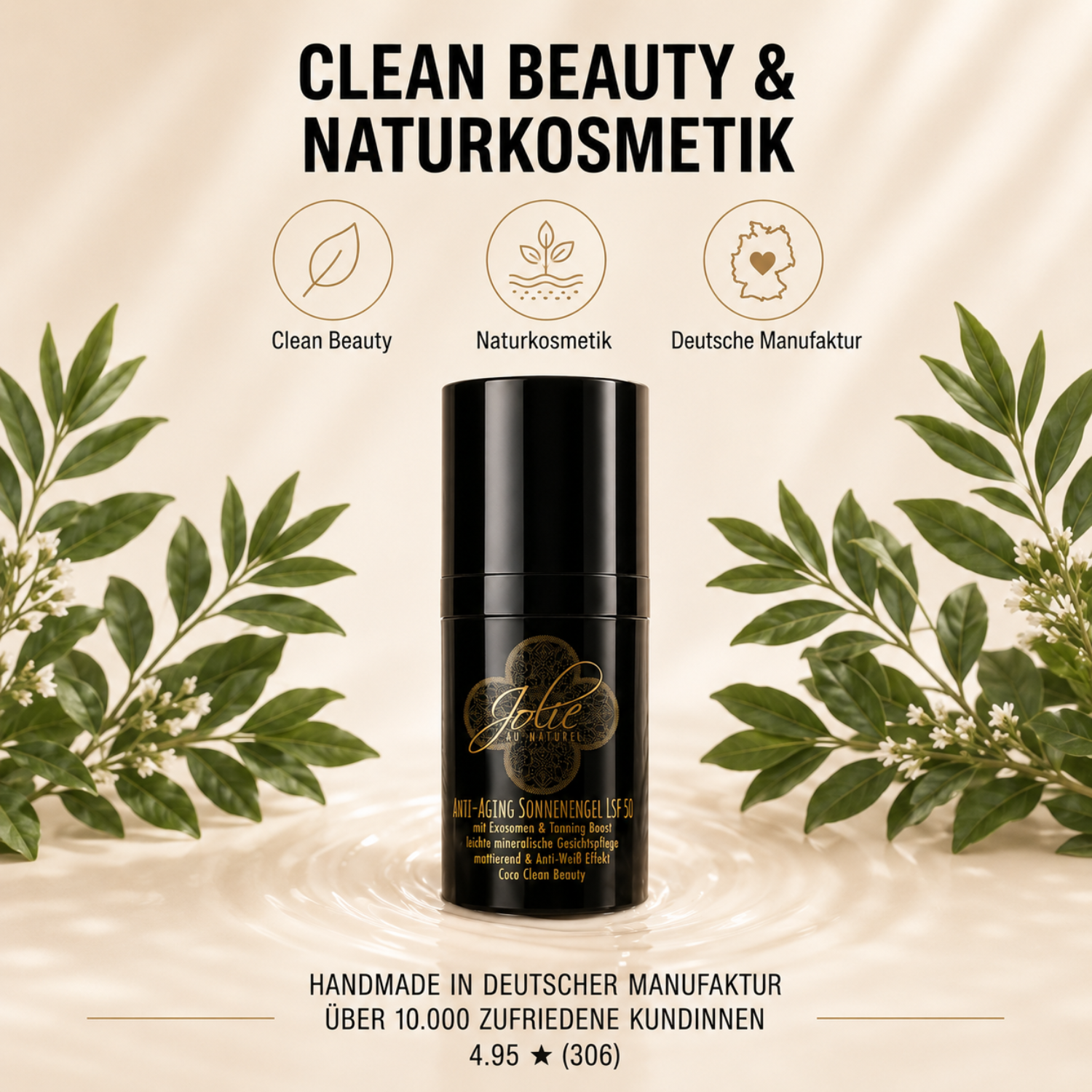 Anti-Aging Sonnenengel LSF 50 mit Exosomen & Tanning Boost
