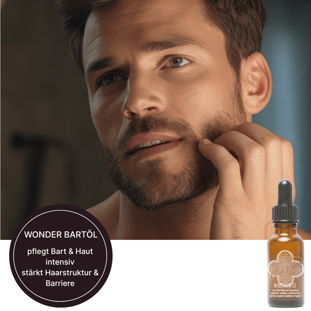 Bartöl natürlich – holzig-maskuline Pflege ohne Silikone für sanfte Küsse - Jolie au naturel: Nachhaltige Naturkosmetik