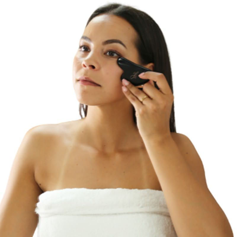 Gua Sha Stein Lava Pflege Jolie au Naturel