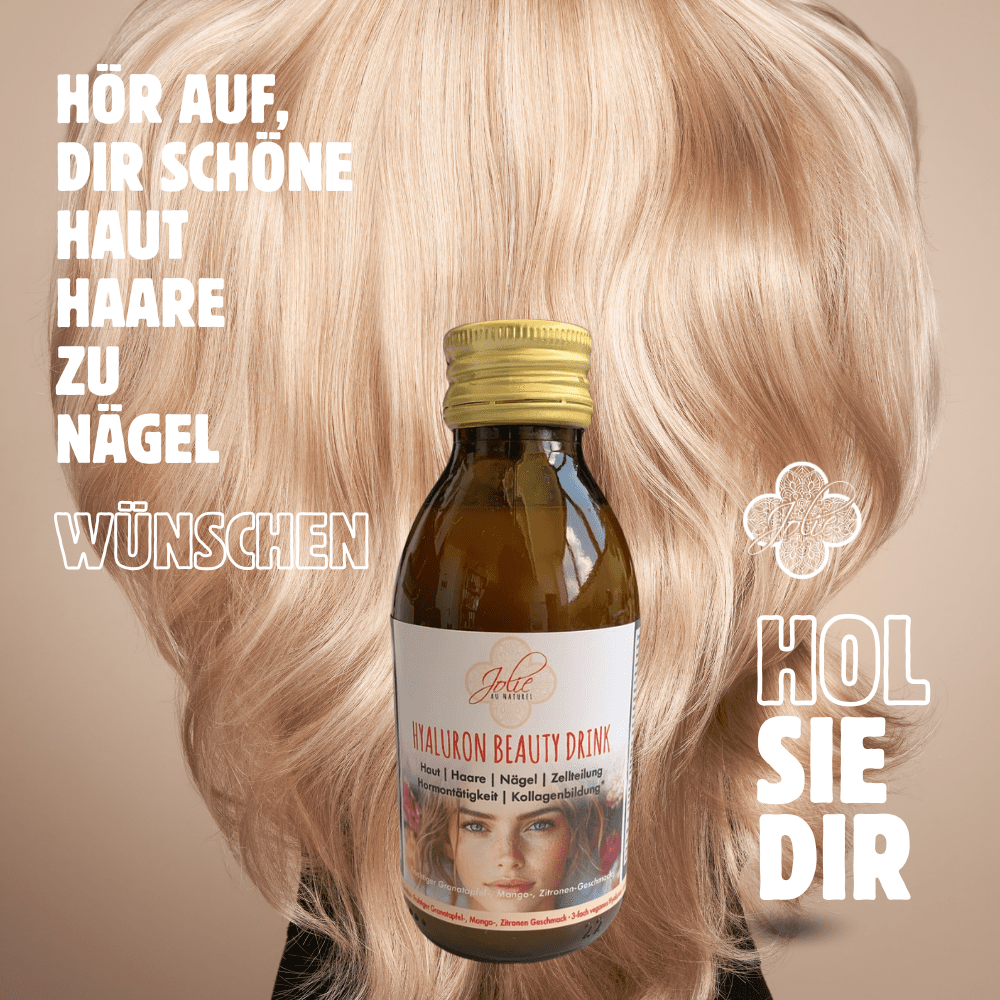 Hyaluron Drink für strahlende Haut – mit Hyaluron-Komplex 150ml