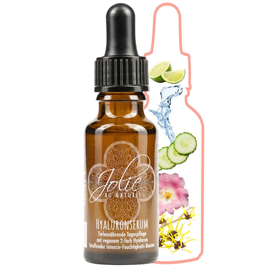 Hyaluron Serum I vegan I empfindliche Haut I mit Retinol I Vitamin C I Bestseller 20ml