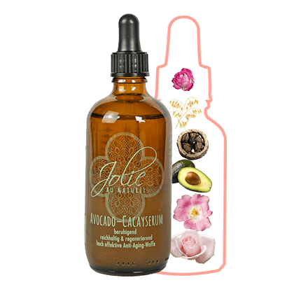 XXL Avocado Serum I beruhigt I intensiv Pflege I anspruchsvolle Haut 100 ml