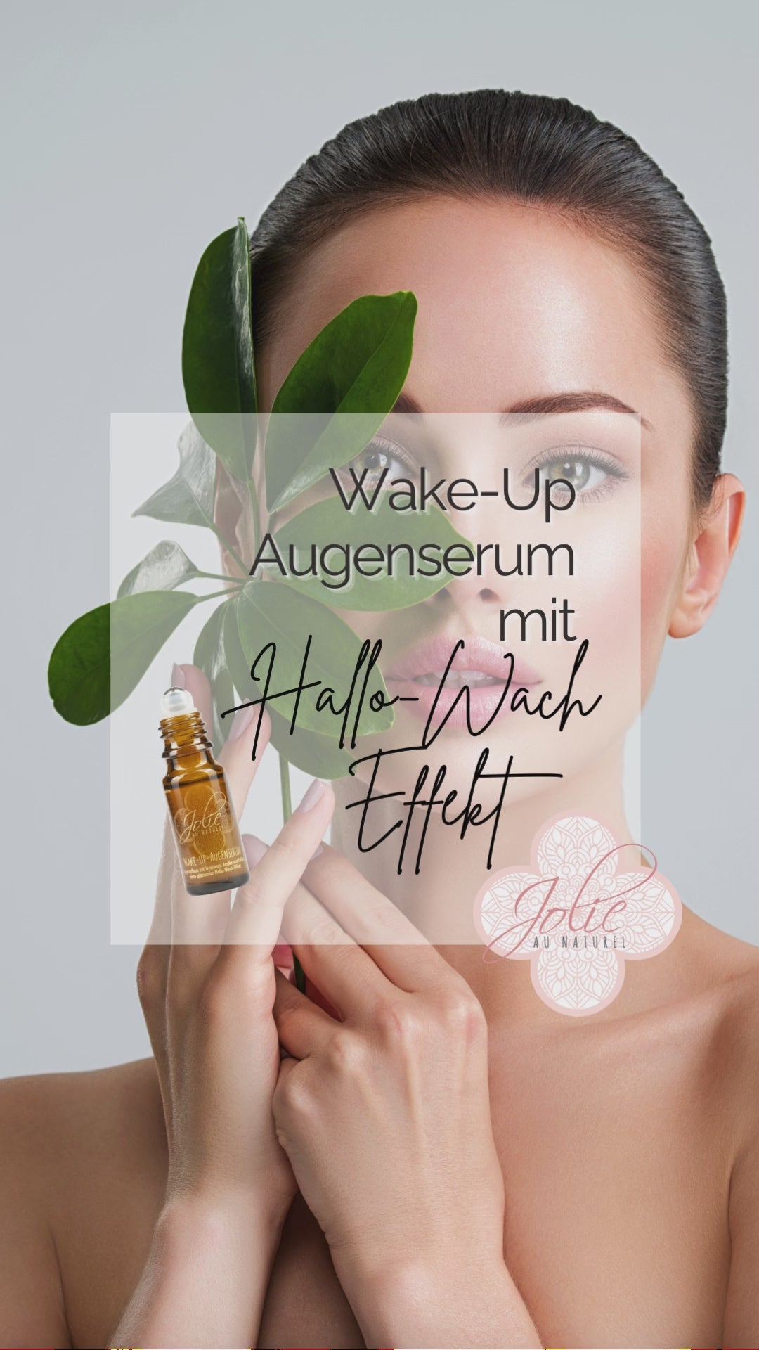 Bio Hyaluron Augenserum I Kaffee I kühlender Roll on I Vitamin C I Arnica 10 ml