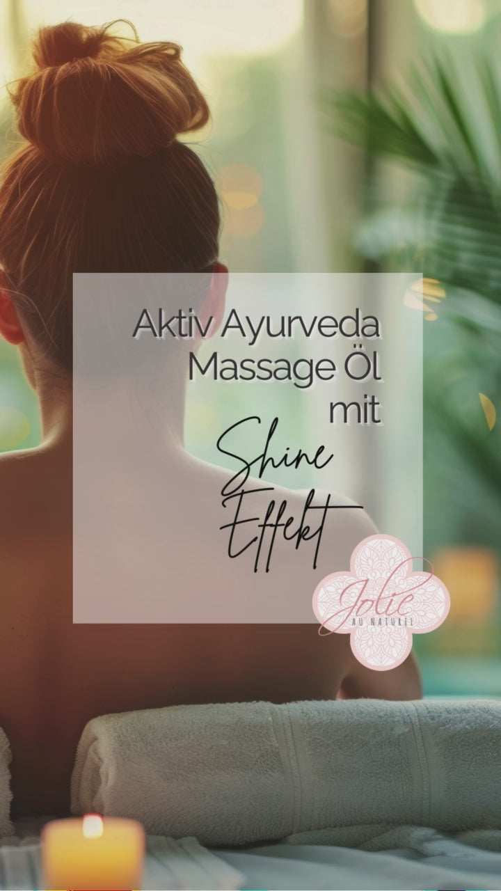 Aktiv Ayurveda Massageöl | Manukahonig | Kurkuma | Aromatherapie | 5 ml