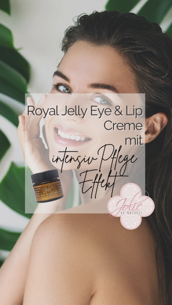 Video laden: Royal Jelly Creme mit Bakuchiol für Augen, Lippen &amp; Gesichtskontur 30ml