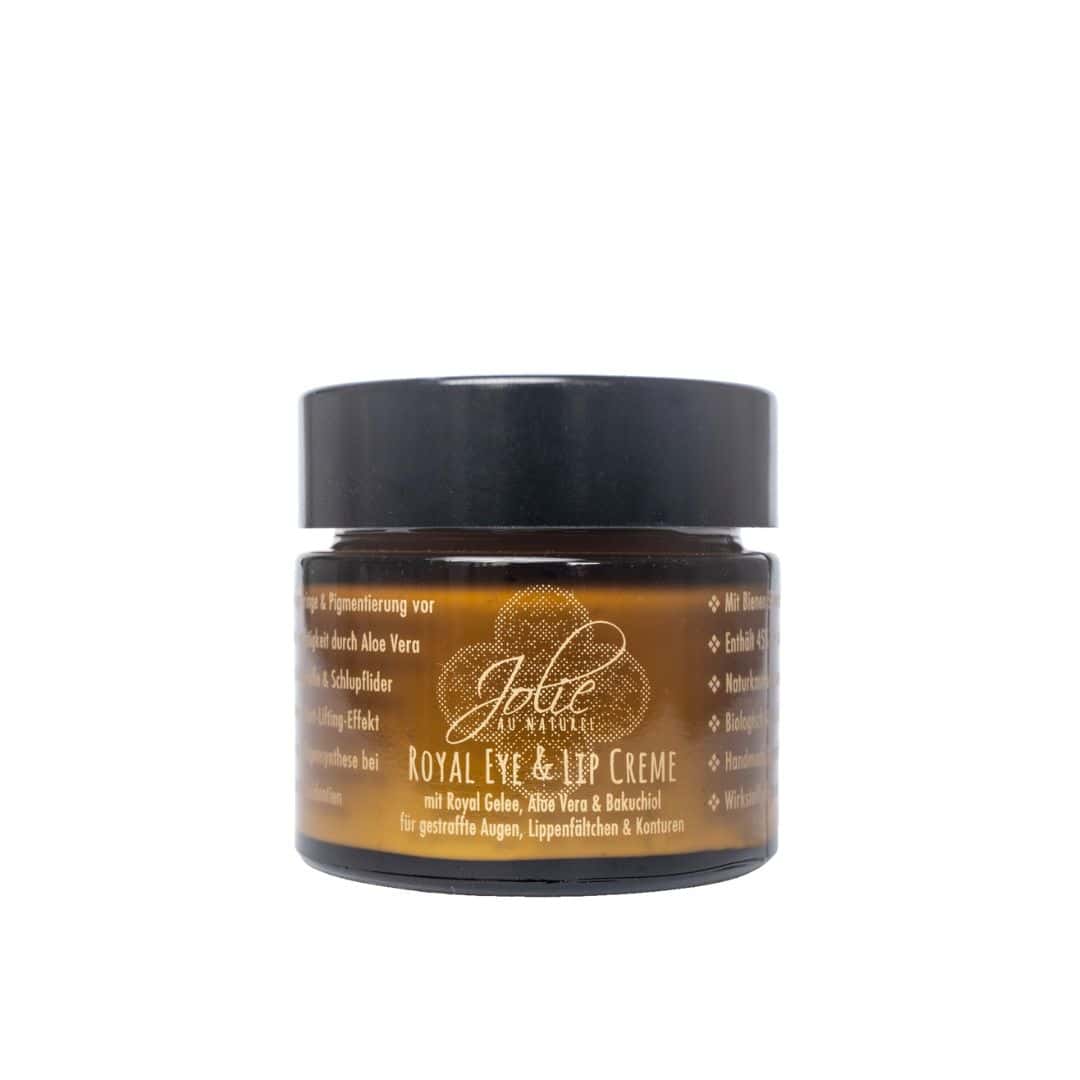 Royal Jelly Creme mit Bakuchiol für Augen, Lippen &amp; Gesichtskontur 30g