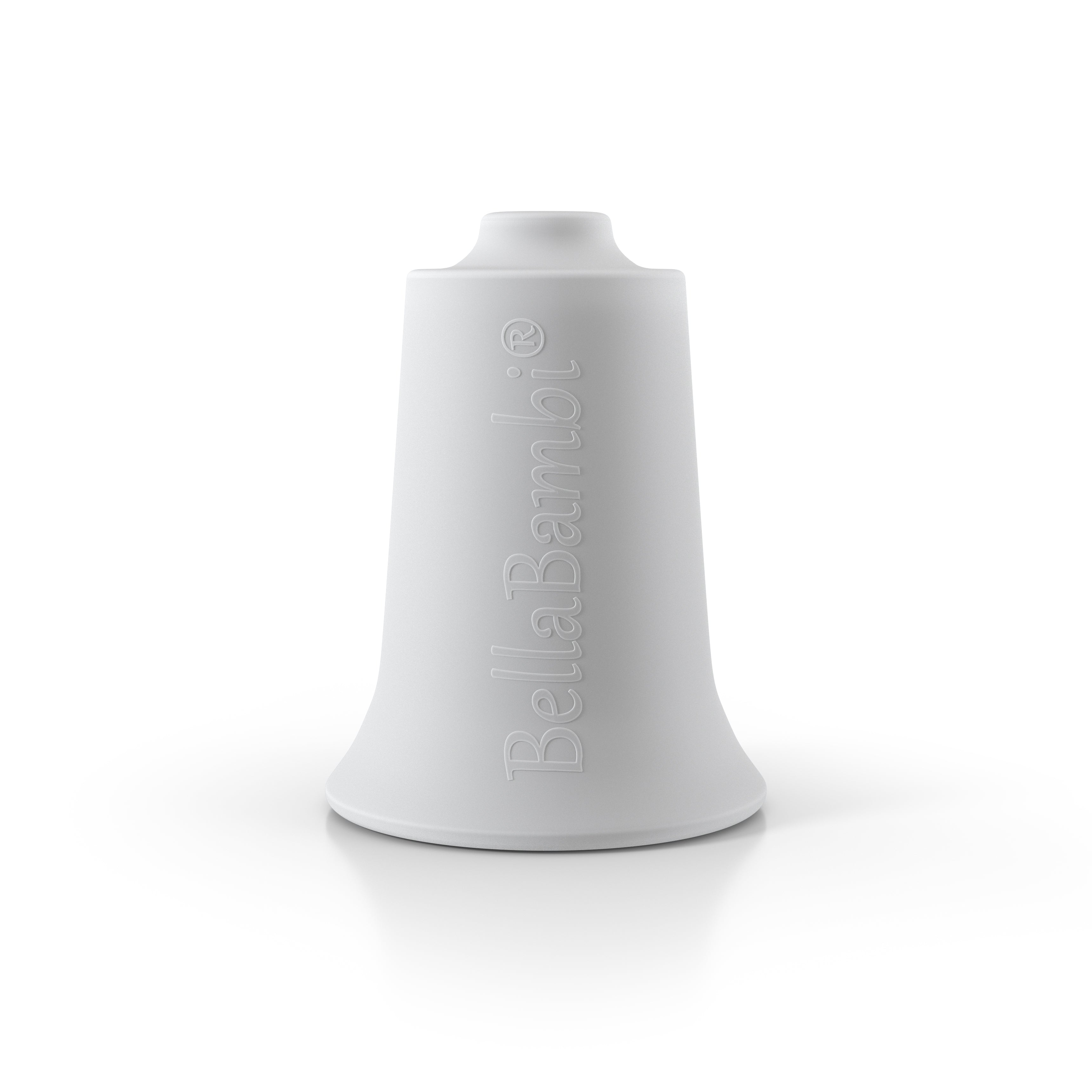 Schröpfcup Maxi| BellaBambi® FASZIO-Cup Saugglocke aus Silikon weiß