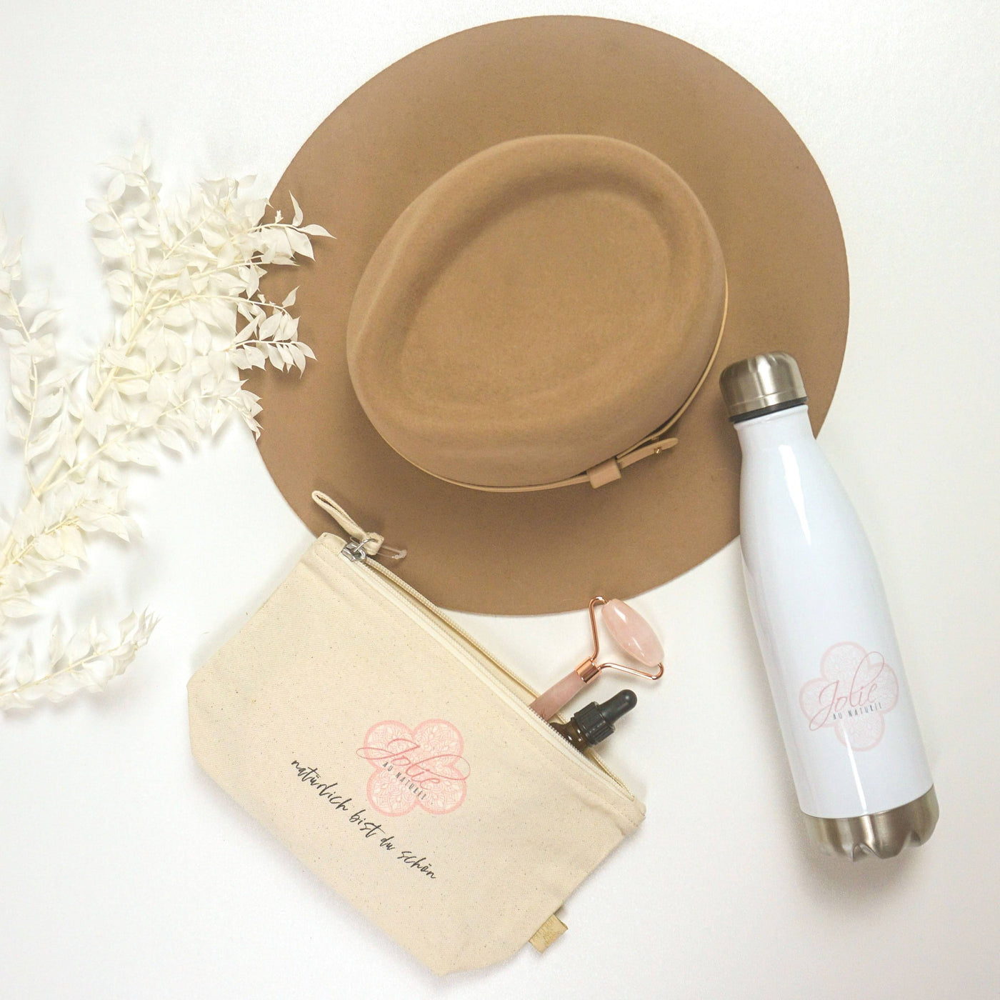 Kosmetik Beauty Tasche - Jolie au naturel: Nachhaltige Naturkosmetik
