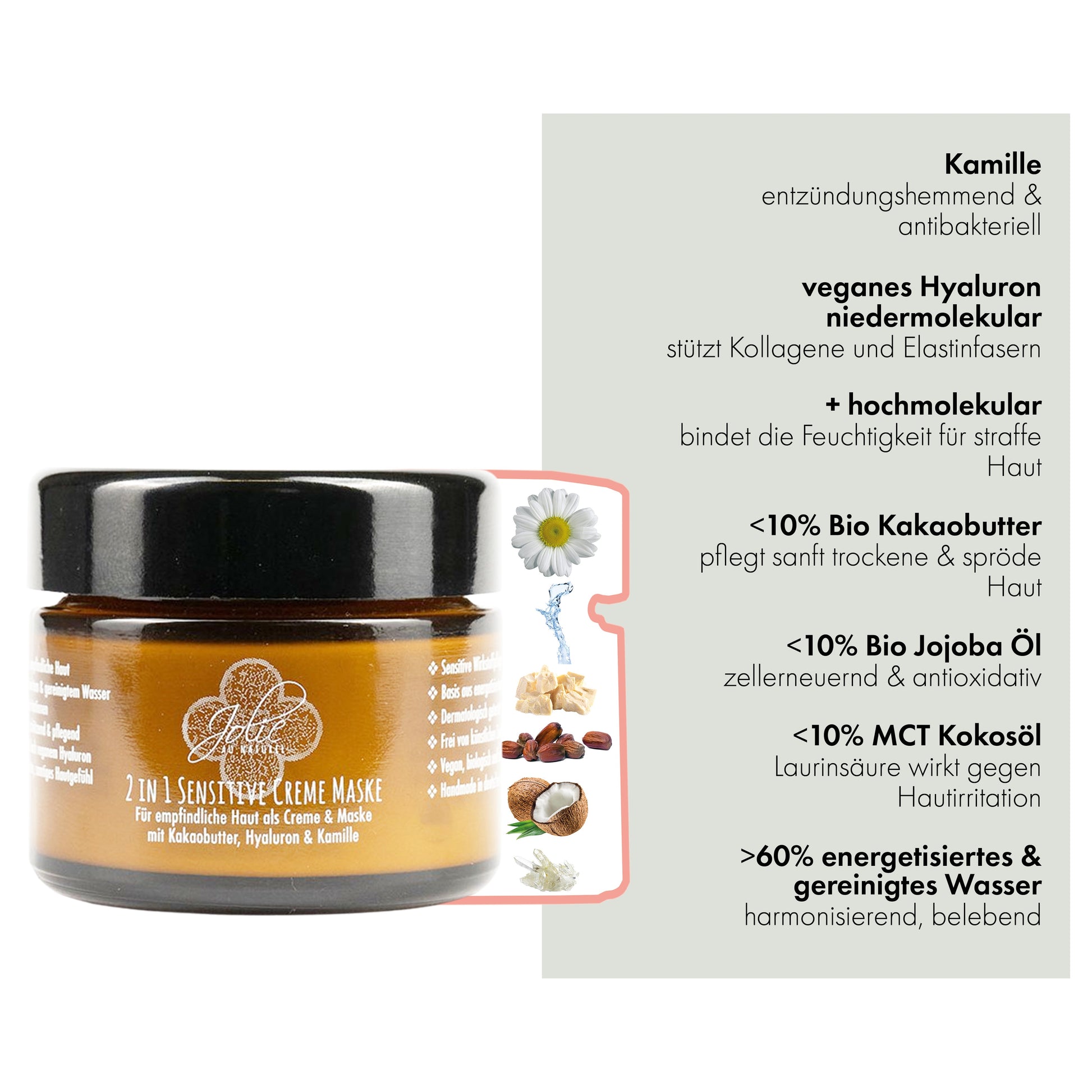 2in1 Creme Tagespflege Produkte Jolie au Naturel