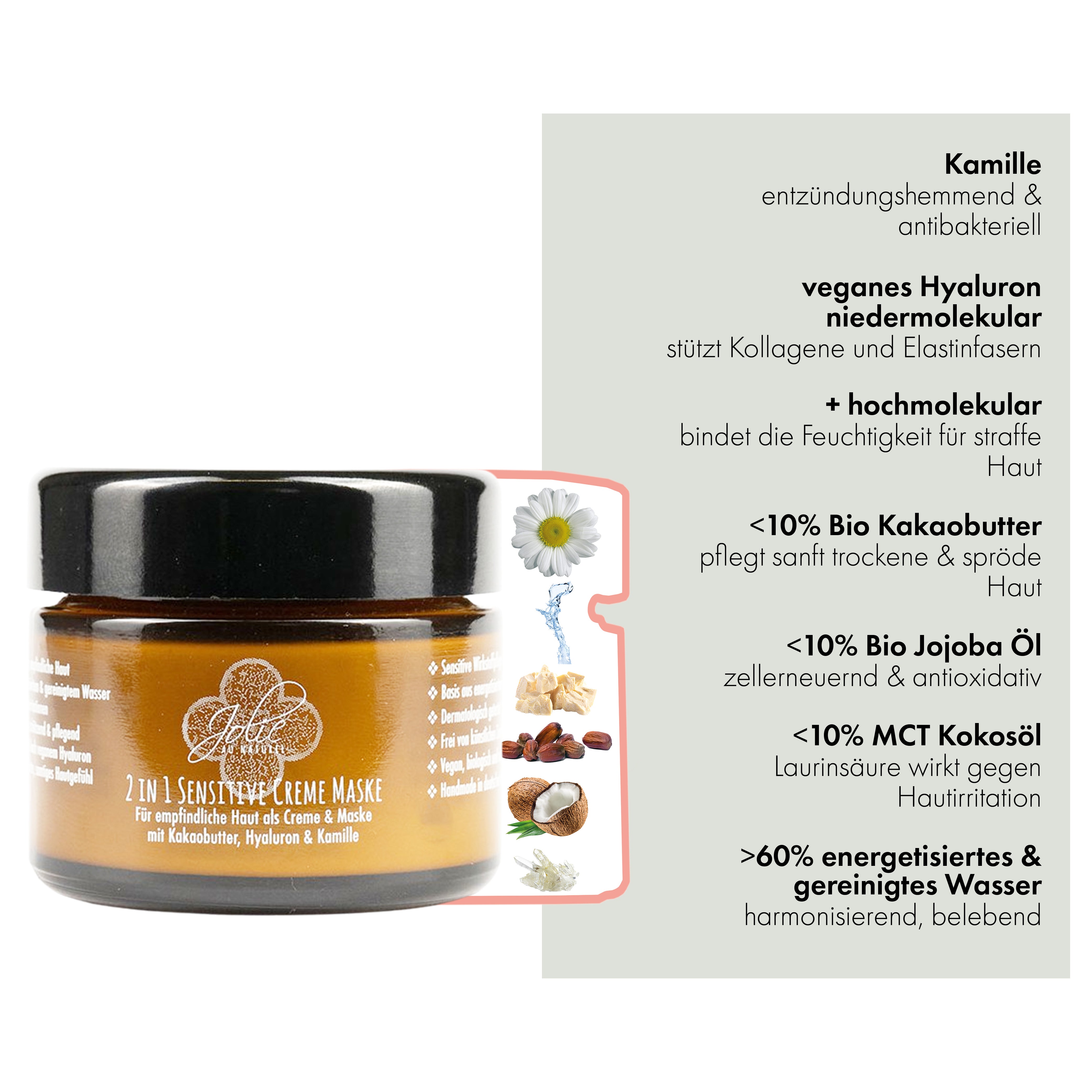 2in1 Creme Tagespflege Produkte Jolie au Naturel
