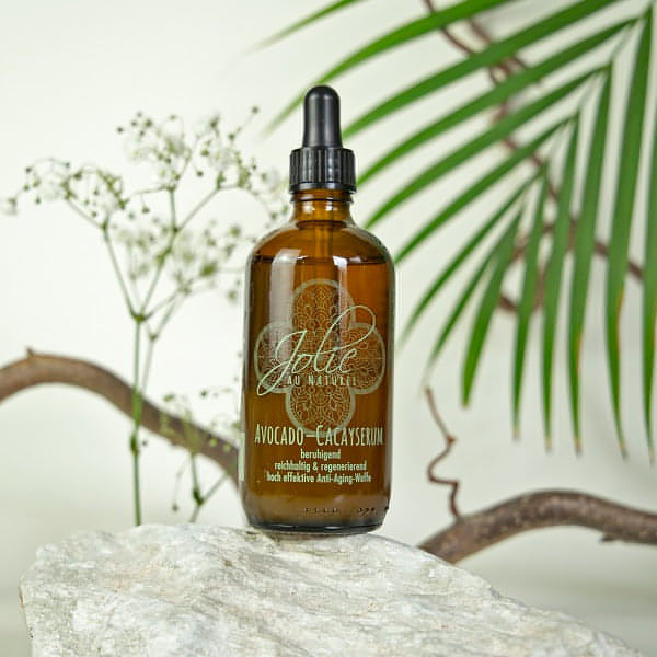 XXL Nachtpflege Serum I beruhigt I intensiv Pflege I anspruchsvolle Haut - Jolie au naturel: Nachhaltige Naturkosmetik