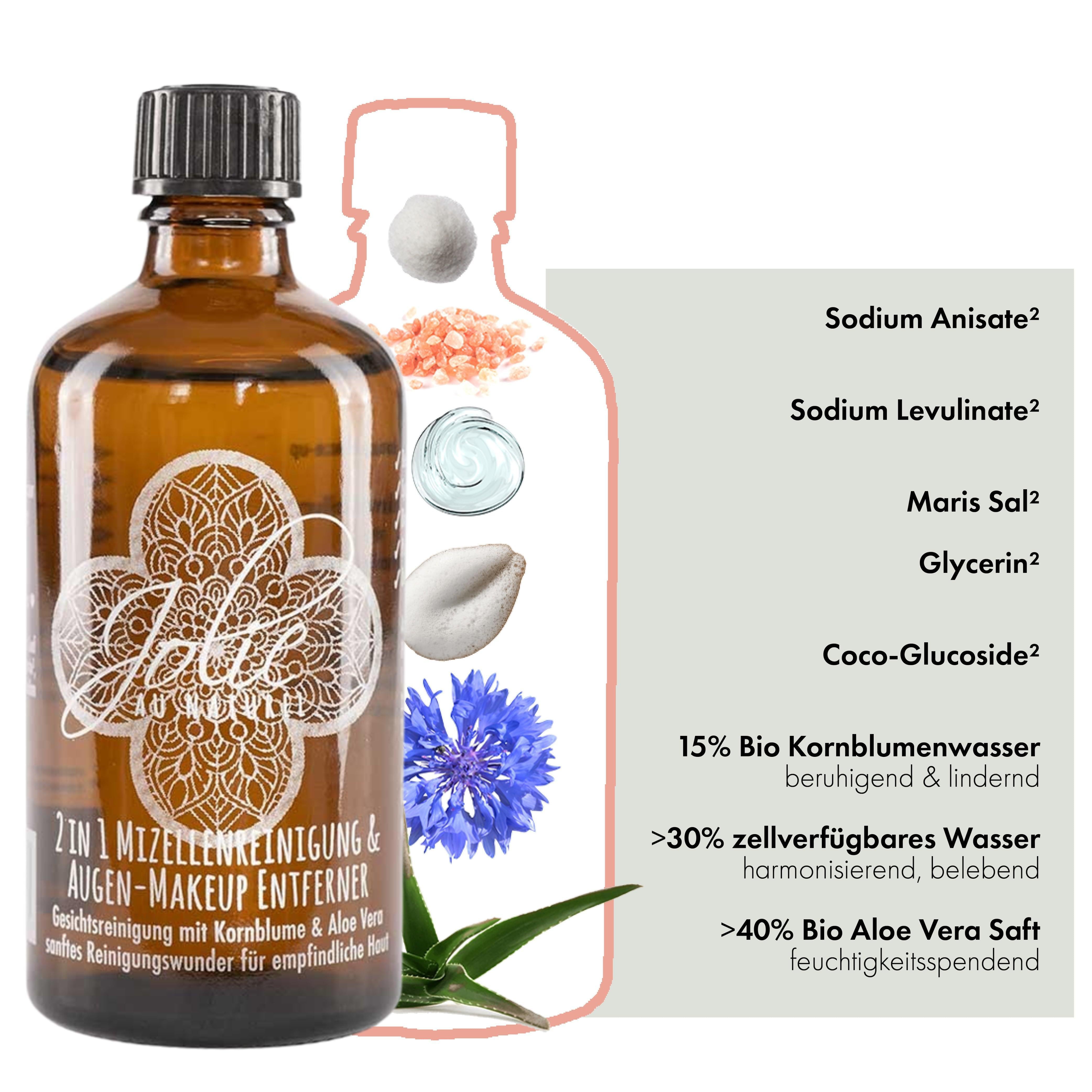 Inhaltsstoffe Mizellenwasser Produkte Jolie au Naturel