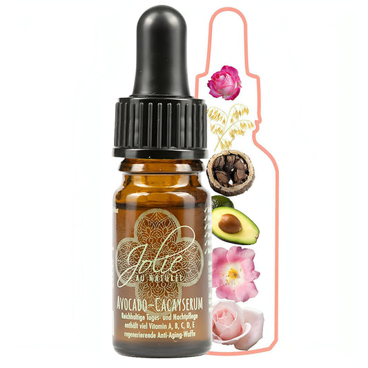 Avocado Cacay Serum I Vitamin E I Vitamin A I Gesichtspflege I Reisegröße - Jolie au naturel: Nachhaltige Naturkosmetik