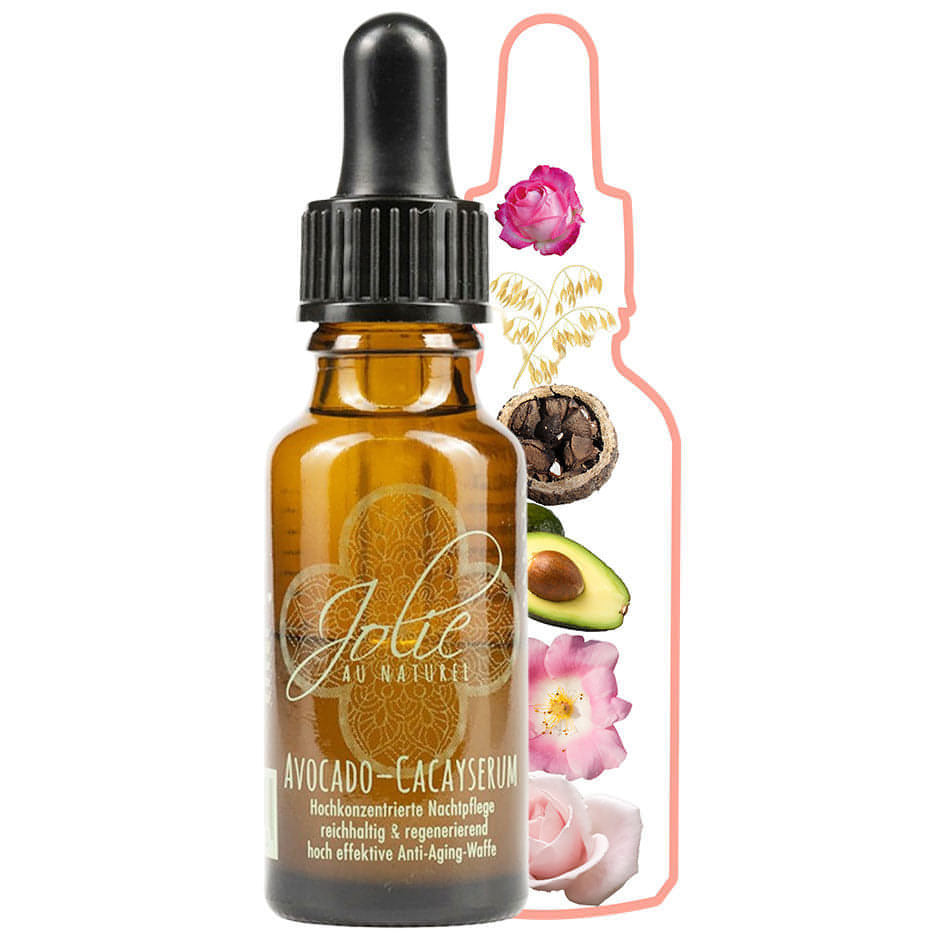 Avocado Cacay Serum I Vitamin E I Vitamin A I beruhigend I anspruchsvolle Haut - Jolie au naturel: Nachhaltige Naturkosmetik