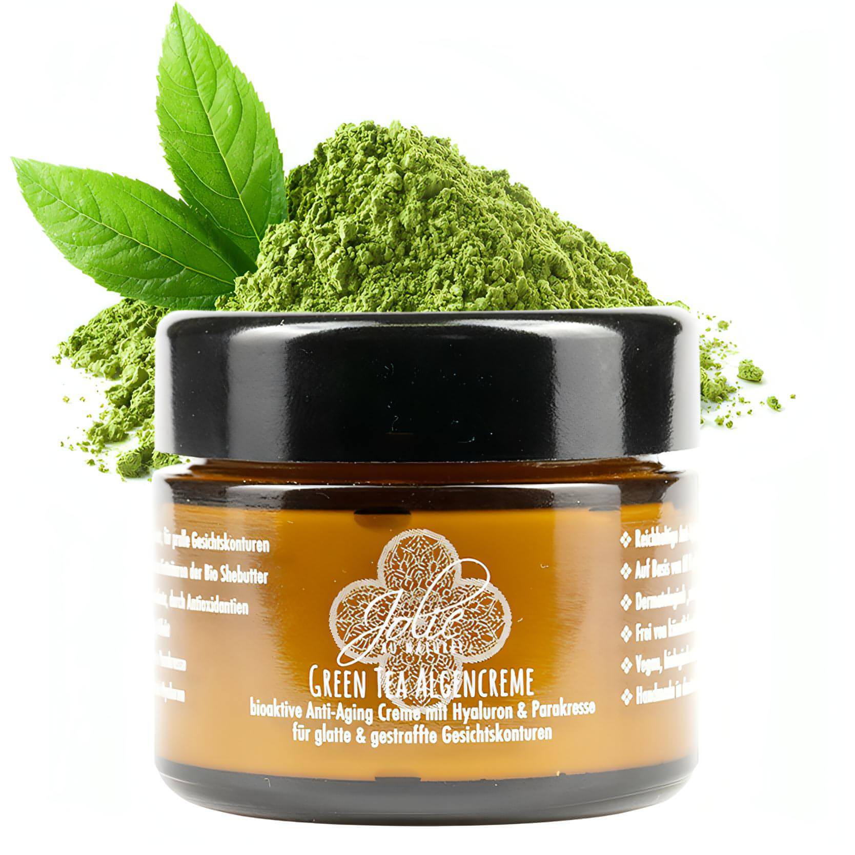 Hyaluron Anti Aging Creme I Algen Creme I Green tea I Gesichtskonturen I Parakresse - Jolie au naturel: Nachhaltige Naturkosmetik