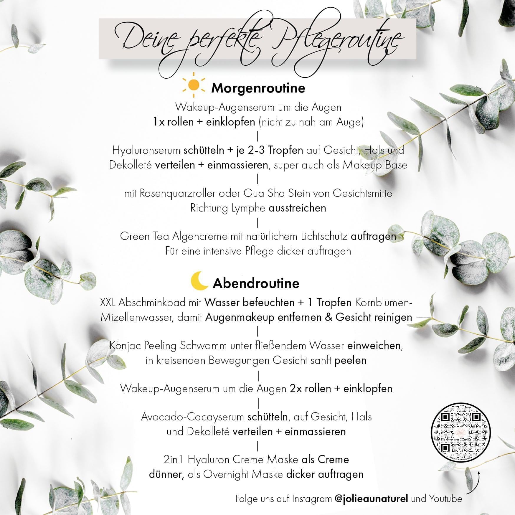 Bestseller Rosenquarzroller + Hyaluron Serum I Retinol I Vitamin C I Reisegröße - Jolie au naturel: Nachhaltige Naturkosmetik