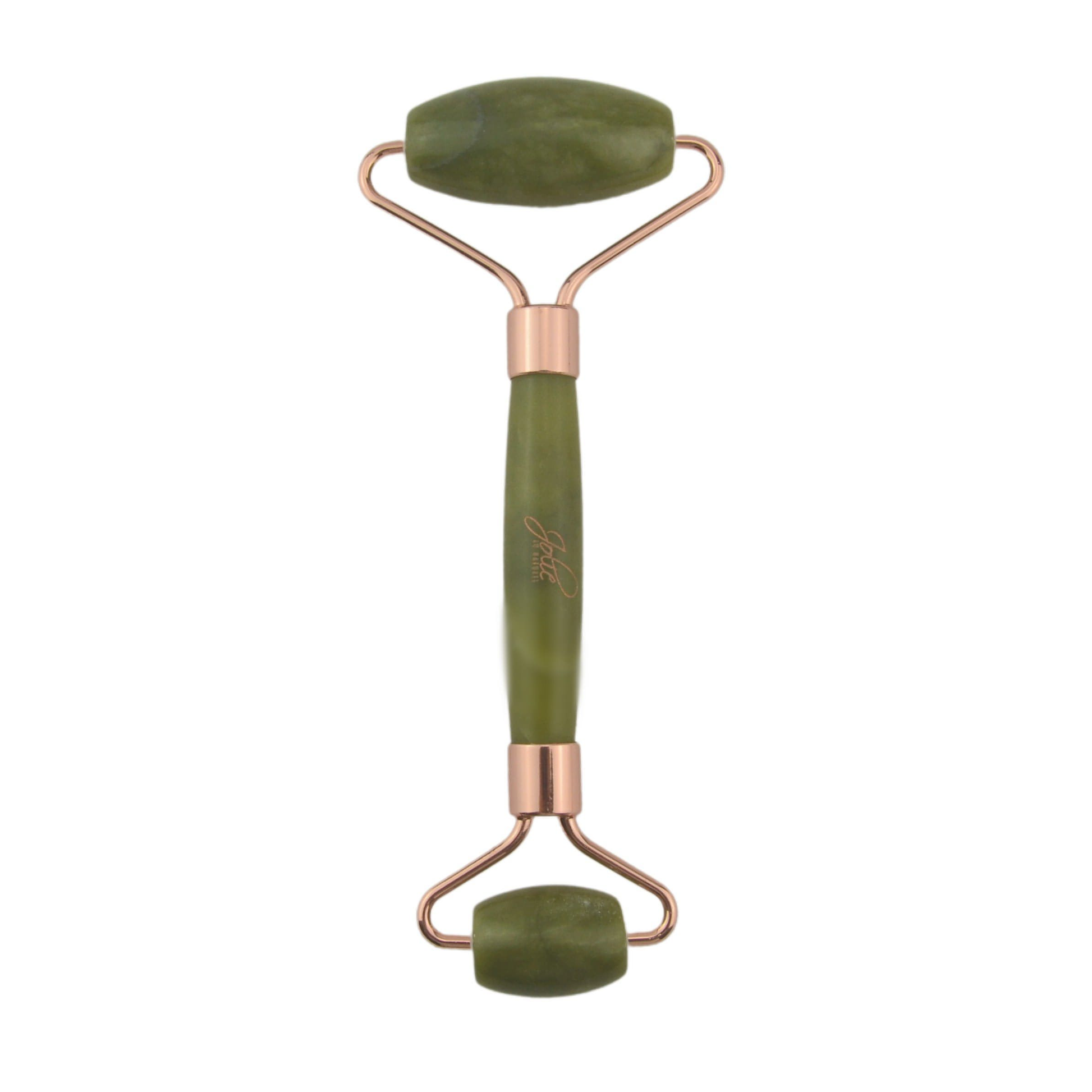 Rosenquarz Roller Beautymassage Gesichtsroller I Premium Qualität - Jolie au naturel: Nachhaltige Naturkosmetik