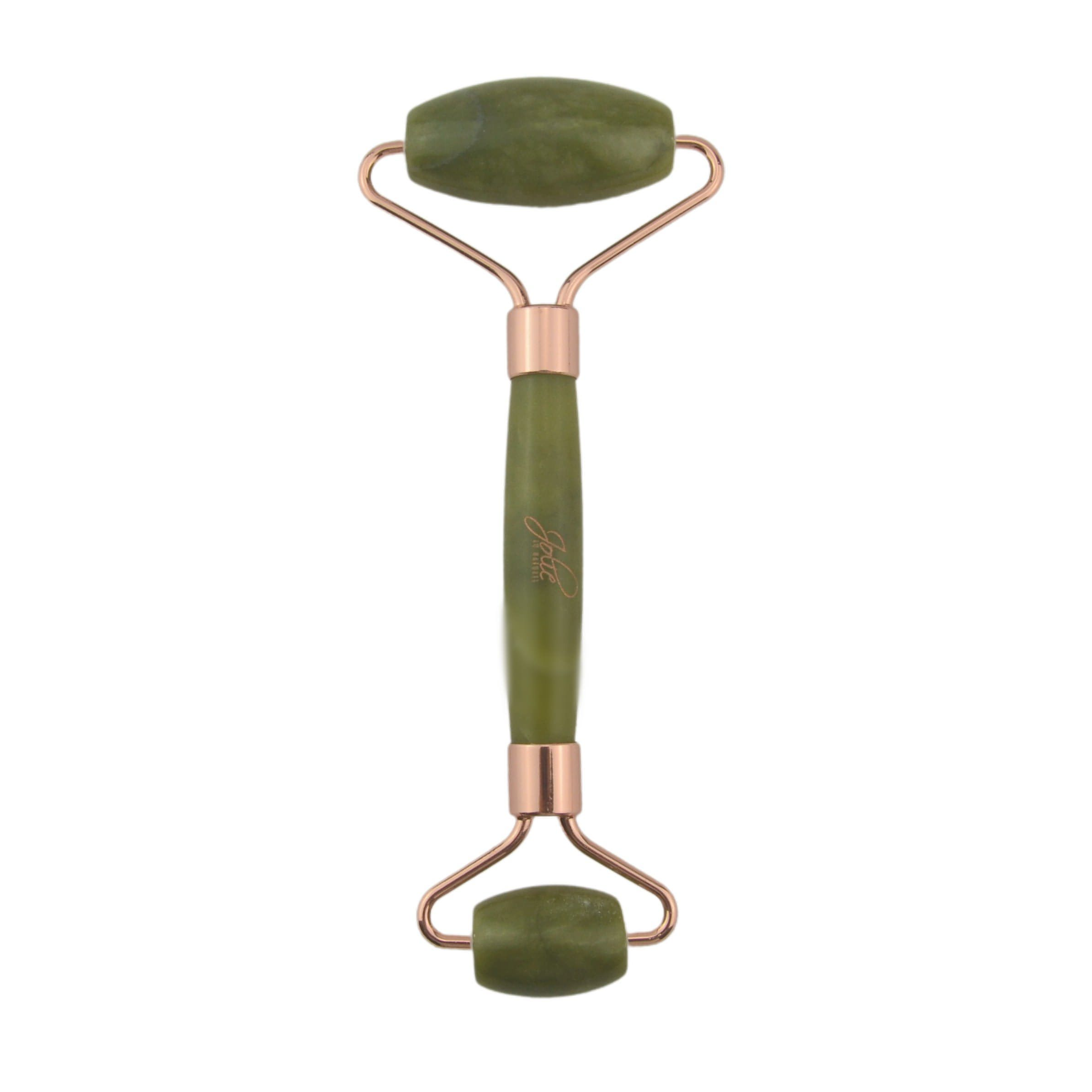 Rosenquarz Roller Beautymassage Gesichtsroller I Premium Qualität - Jolie au naturel: Nachhaltige Naturkosmetik