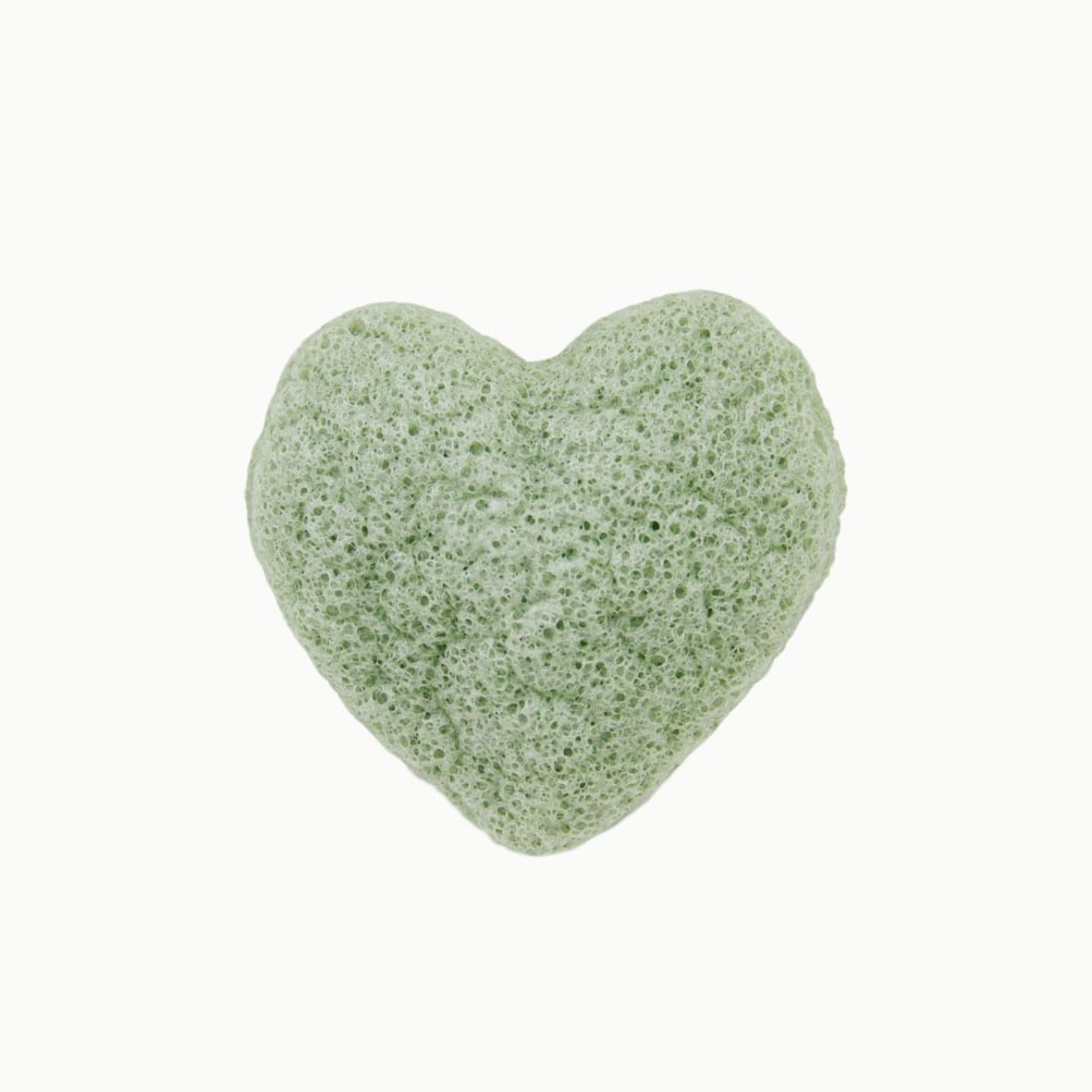 Konjac Herz Schwamm - Gesichtspeeling mit Aloe Vera für zarte Haut - Jolie au naturel: Nachhaltige Naturkosmetik
